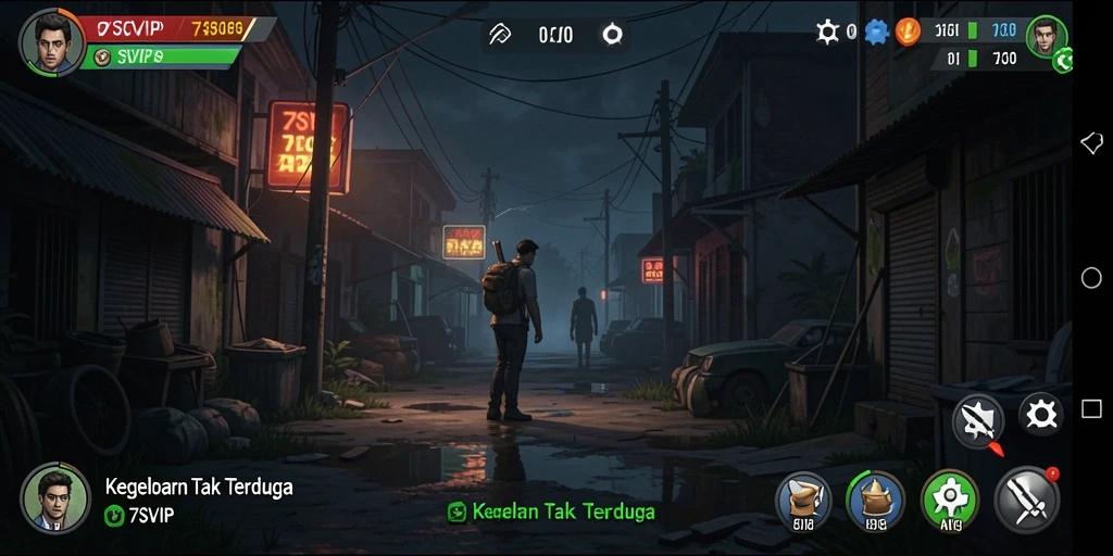 Gameplay menyeramkan dengan suasana horor mendalam di 7SVIP.