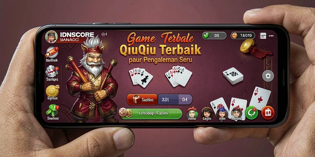 Tampilan gameplay QiuQiu yang menarik dan dinamis.