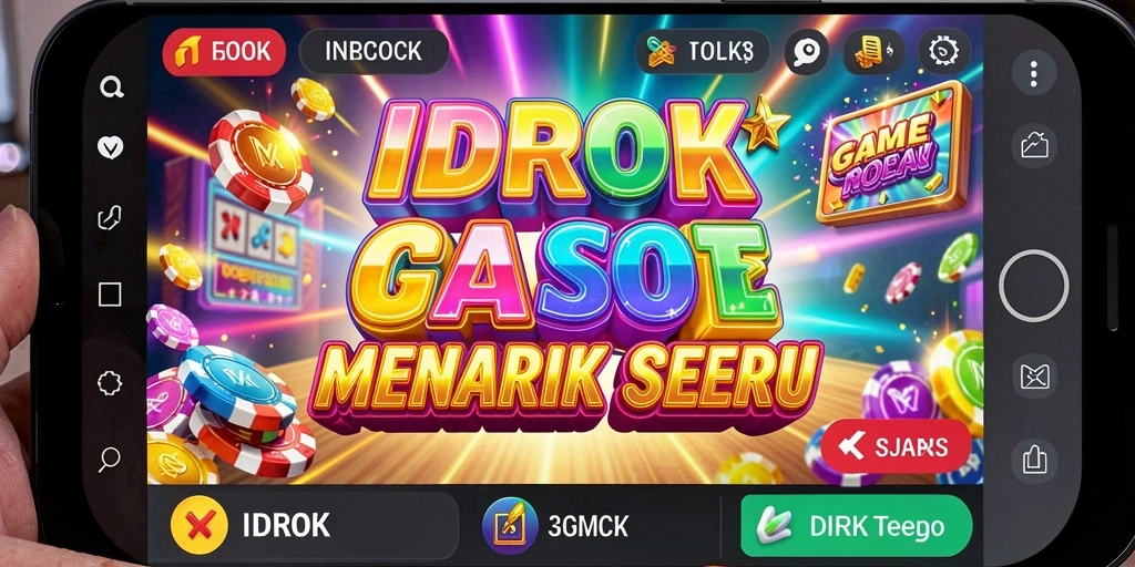 Screenshot gameplay Slot IDROK yang menampilkan momen seru saat bermain.
