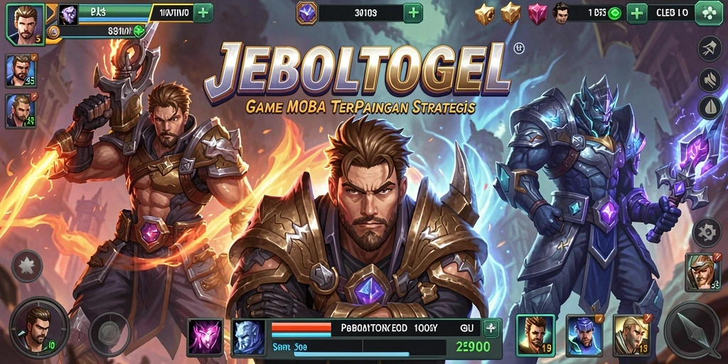 Tampilan aksi intens dari JEBOLTOGEL dalam pertarungan tim.