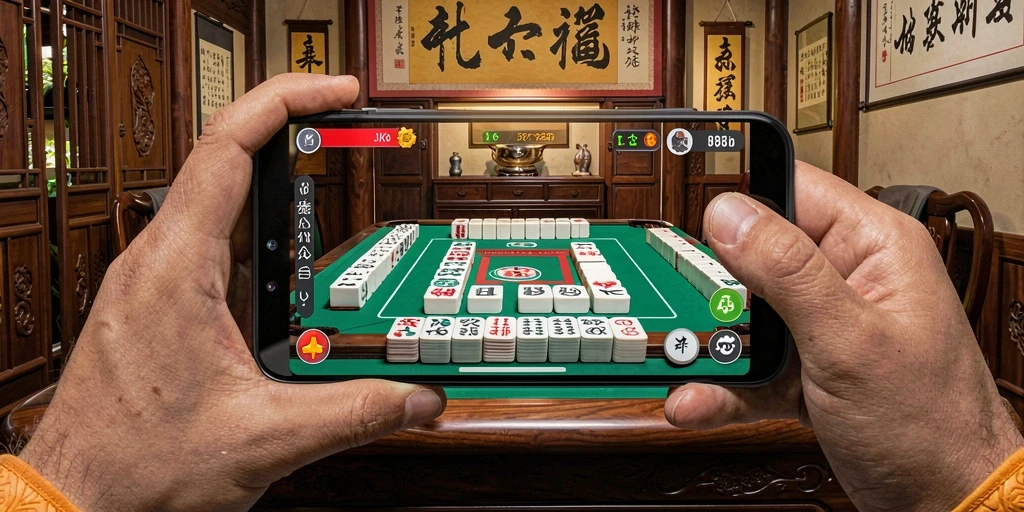 Tampilan antarmuka game Mahjong JKT8 yang menarik dan dinamis.