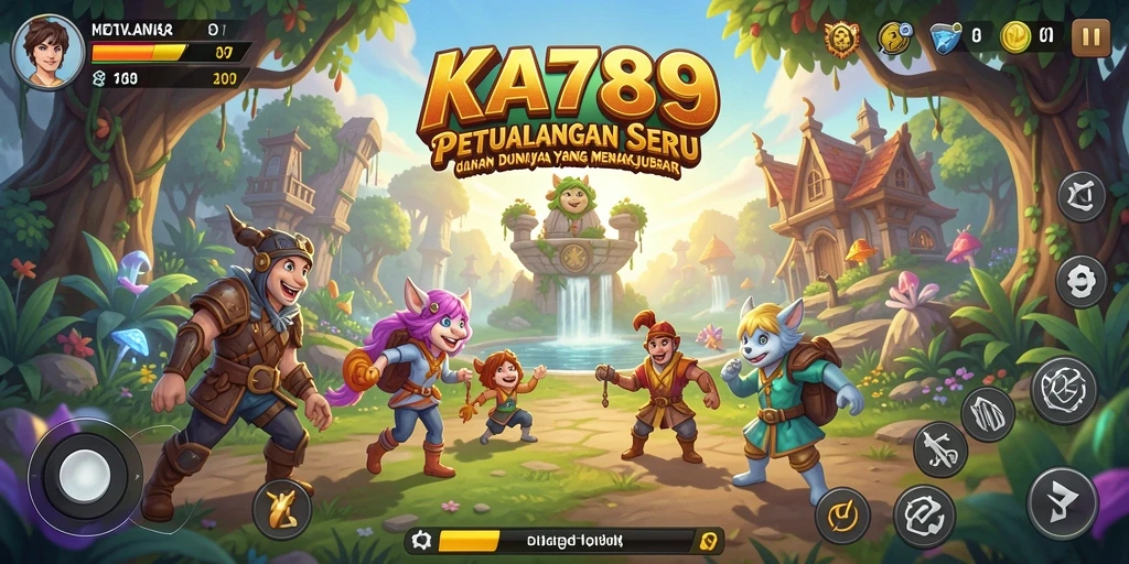 Tangkapan layar KA789 menampilkan gameplay seru di dunia petualangan.