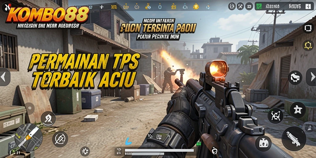 Tampilan aksi seru dalam gameplay KOMBO88 yang mendebarkan.