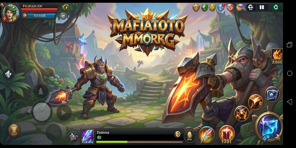 Screenshot gameplay MAFIATOTO menampilkan aksi seru dalam petualangan MMORPG.