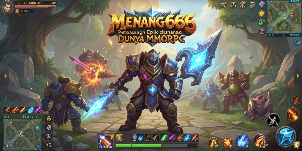 Tampilan gameplay menawan di MENANG666 dengan pertarungan epik.