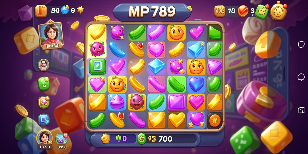 Tampilan gameplay seru dan penuh warna dari MVP789.