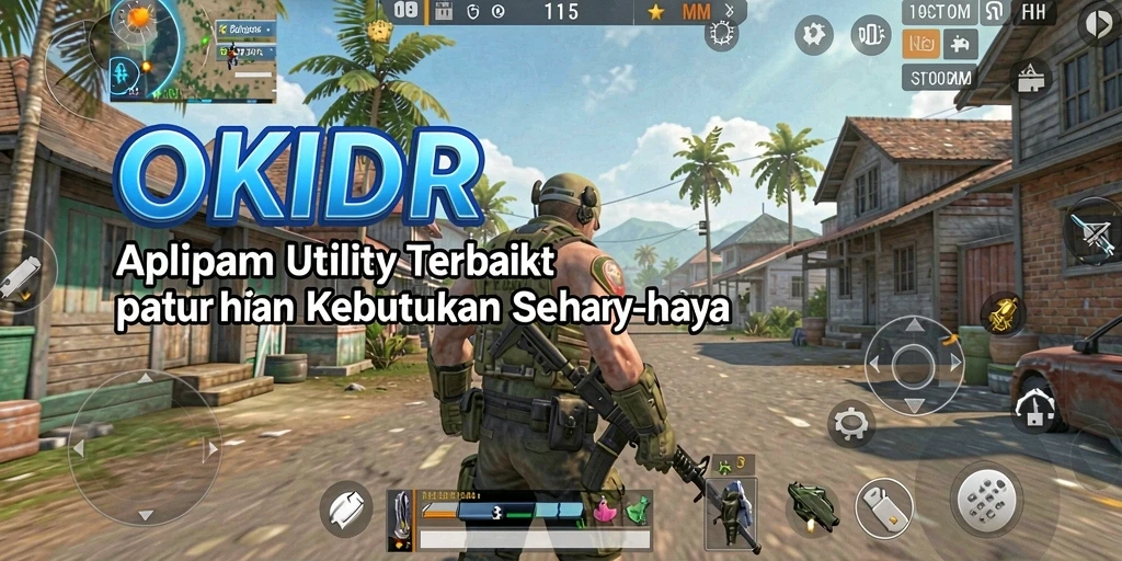 Tampilan antarmuka OKIDR yang sederhana dan fungsional.