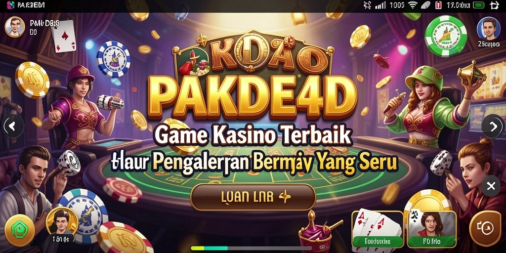 Tampilan menarik dari gameplay PAKDE4D yang penuh aksi.