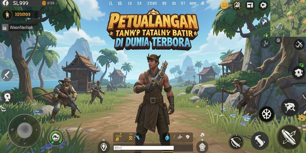Menampilkan gameplay mendebarkan dalam dunia terbuka yang luas.